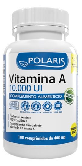 Vitamina A 10.000 UI · Polaris · 100 comprimidos