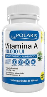 Vitamina A 10.000 UI · Polaris · 100 comprimidos