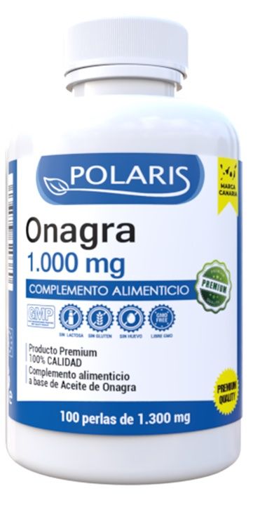 Aceite de Onagra · Polaris · 100 perlas