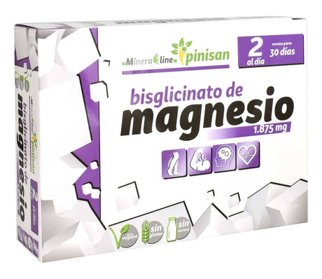 Bisglicinato de Magnesio · Pinisan · 60 cápsulas