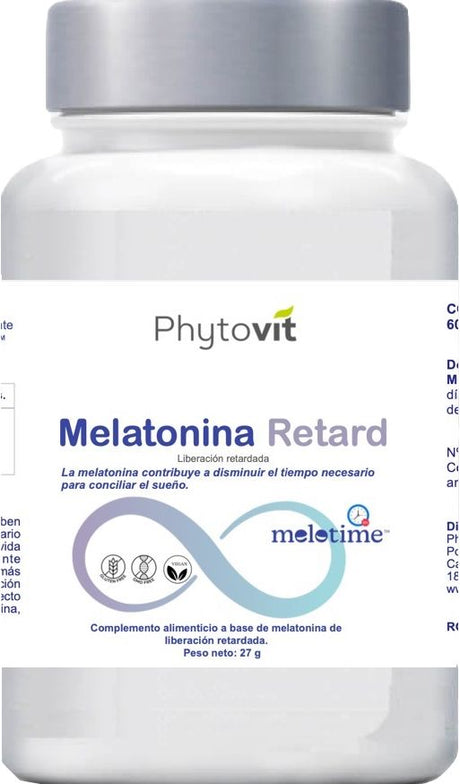 Melatonina Retard · Phytovit · 60 cápsulas