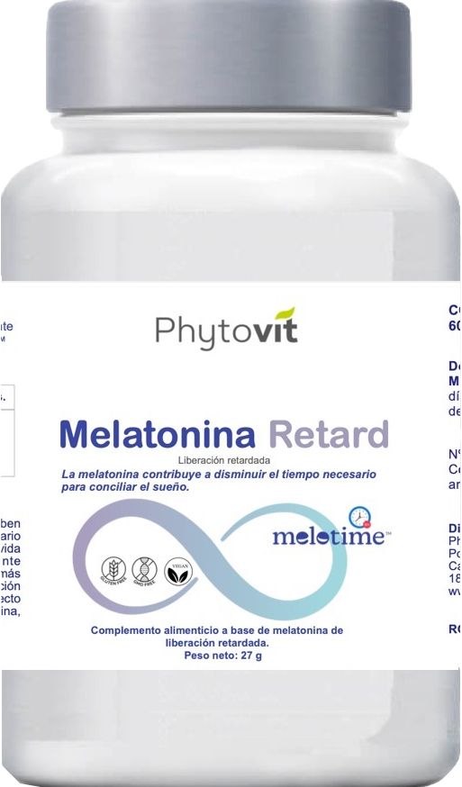 Melatonina Retard · Phytovit · 60 cápsulas