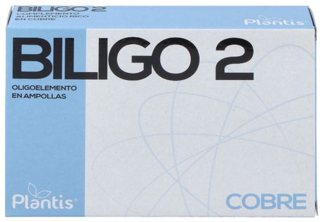 Biligo 2 - Cobre · Plantis · 20 ampollas