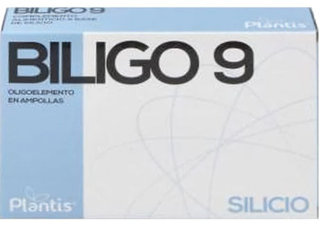 Biligo 9 - Silicio · Plantis · 20 ampollas