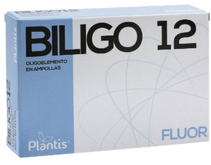 Biligo 12 - Fluor · Plantis · 20 ampollas