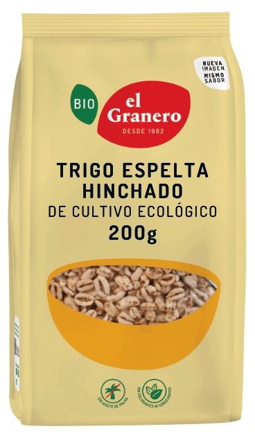 Trigo Espelta Hinchado · El Granero Integral · 200 gramos