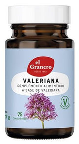 Valeriana Plus · El Granero Integral · 75 comprimidos