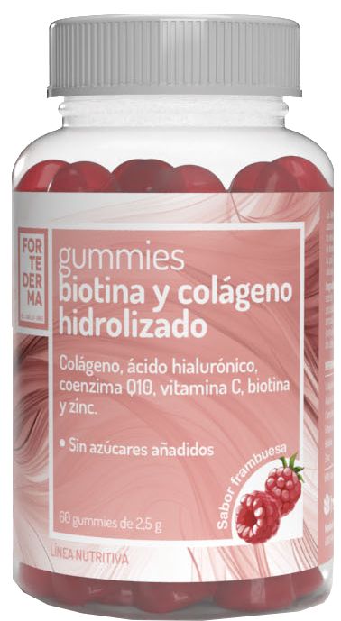 Gummies de Biotina y Colágeno Hidrolizado · Herbora · 60 gummies