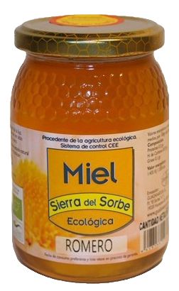 Miel Ecológica de Romero · Sierra del Sorbe · 1kg