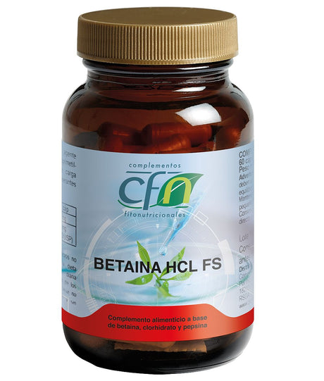 Betaína HCL FS · CFN · 60 cápsulas