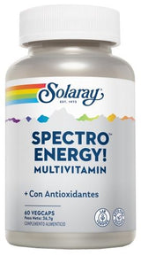 Spectro Energy! Multi-Vita-Min · Solaray · 60 cápsulas