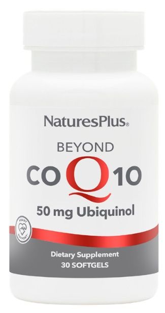 Beyond CoQ10 Ubiquinol 50 mg · Nature's Plus · 30 perlas