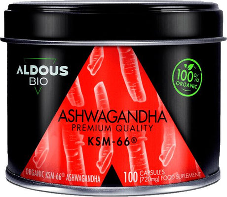 Ashwagandha KSM-66 · Aldous Bio · 100 cápsulas