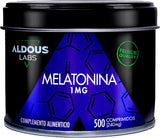 Melatonina 1 mg · Aldous Bio · 500 comprimidos