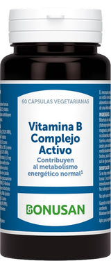 Vitamina B Complejo Activo · Bonusan · 60 cápsulas