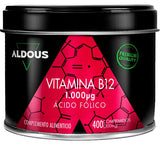 Vitamina B12 con Ácido Fólico · Aldous Bio · 400 comprimidos