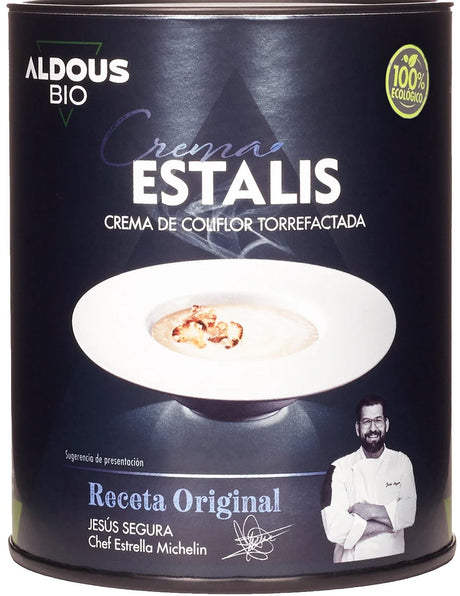 Estalis: Crema Gourmet de Coliflor Torrefactada · Aldous Bio · 360 ml