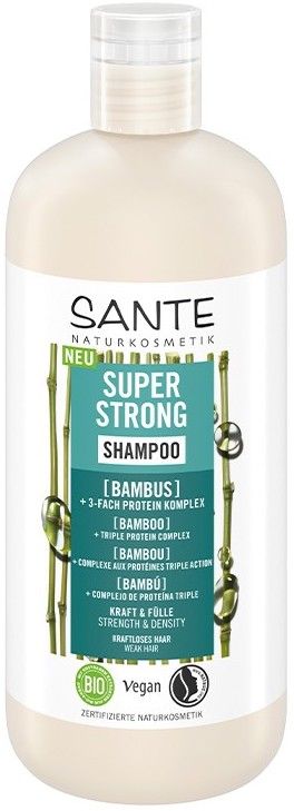 Champú Súper Fuerte Bambú · Sante · 500 ml