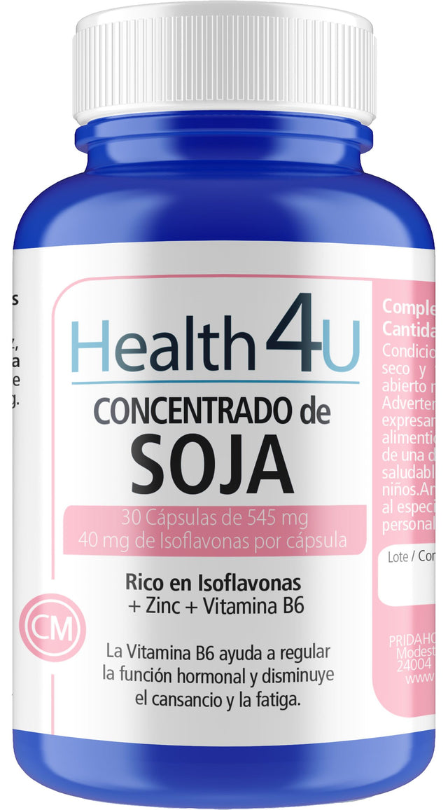 Concentrado de Soja · Health4U · 30 cápsulas