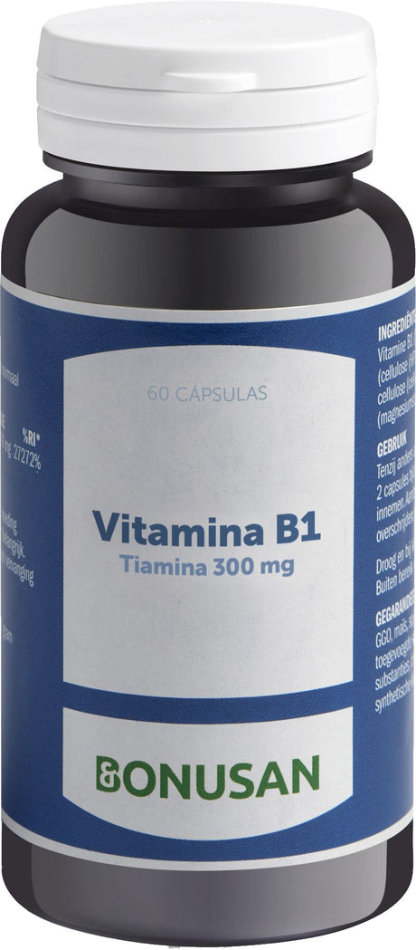 Vitamina B1 300 mg · Bonusan · 60 cápsulas