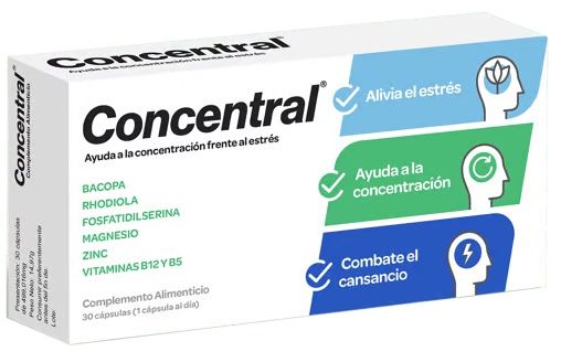 Concentral · Pharma OTC · 30 cápsulas