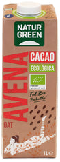 Bebida de Avena con Cacao Bio · Naturgreen · 1 litro