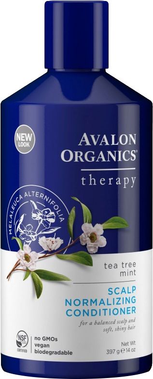 Acondicionador de Menta y Árbol del Té · Avalon Organics · 397 gramos