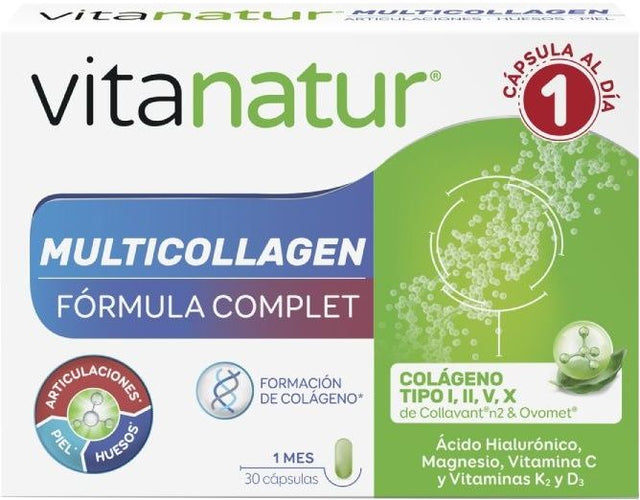 Vitanatur Multicollagen · Faes Farma · 30 cápsulas