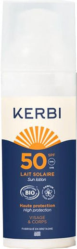 Crema Solar Adultos SPF50 · Kerbi · 50 gramos