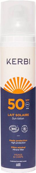 Crema Solar Adultos SPF50 · Kerbi · 100 gramos