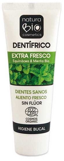 Dentífrico Extra Fresco Equinácea con Menta Bio · Natura BIO · 75 ml