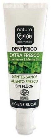 Dentífrico Extra Fresco Equinácea con Menta Bio · Natura BIO · 25 ml