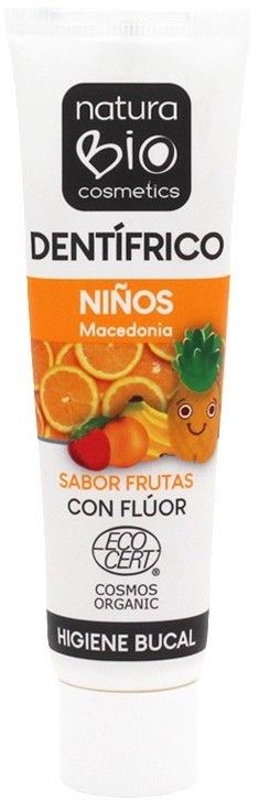 Dentífrico para Niños de Macedonia con Flúor · Natura BIO · 50 ml