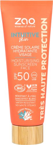 Crema Solar Hidratante Facial SPF50 · Zao · 50 ml