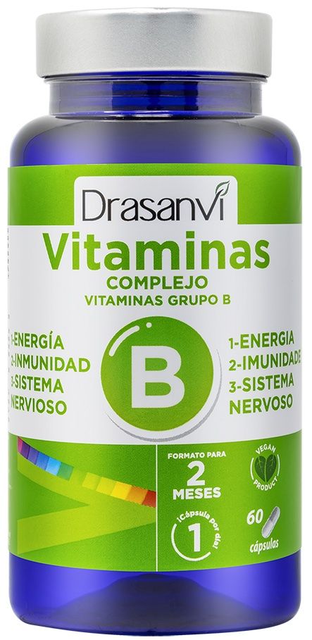 Vitaminas B Complex · Drasanvi · 60 cápsulas