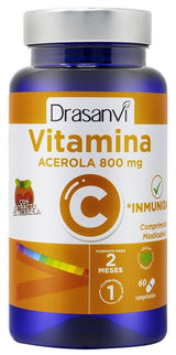 Vitamina C - Acerola · Drasanvi · 60 comprimidos masticables