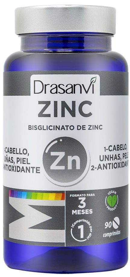 Bisglicinato de Zinc · Drasanvi · 90 comprimidos