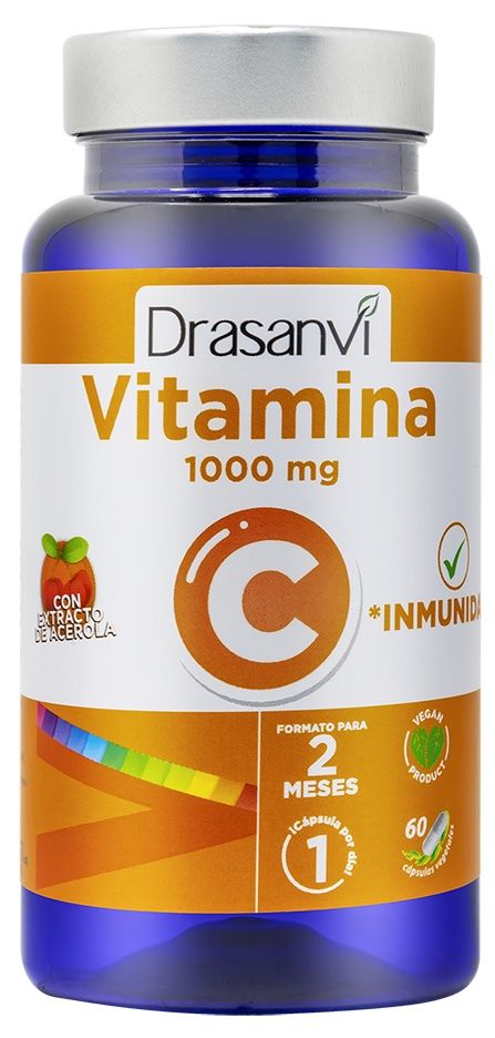 Vitamina C 1000 mg · Drasanvi · 60 cápsulas