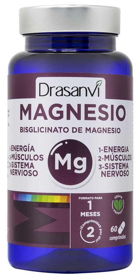 Bisglicinato de Magnesio · Drasanvi · 60 comprimidos