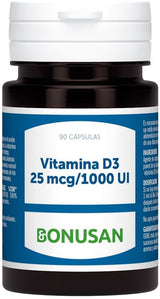 Vitamina D3 1.000 UI · Bonusan · 90 perlas