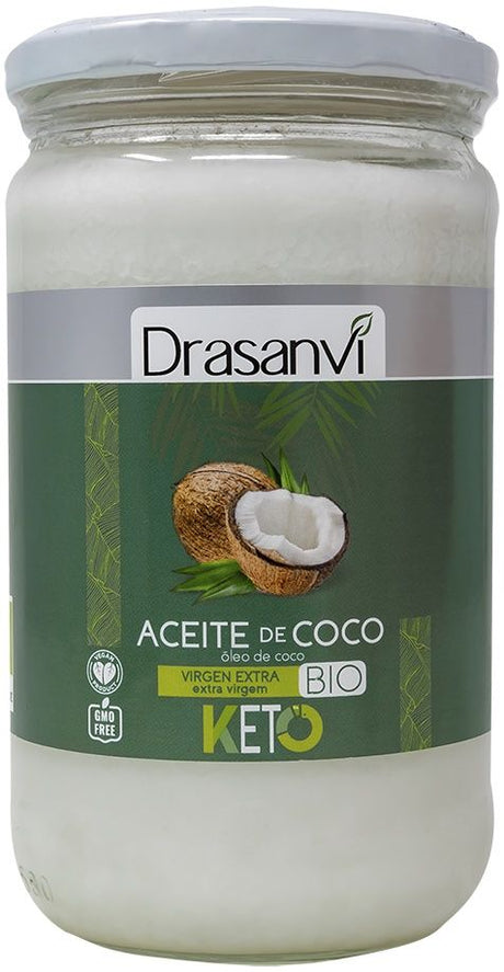 Aceite de Coco Virgen Keto Bio · Drasanvi · 500 ml