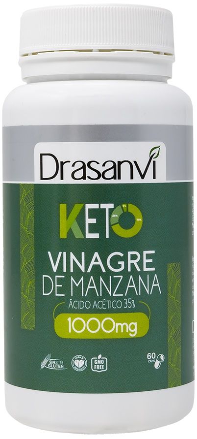 Vinagre de Manzana Keto · Drasanvi · 60 capsulas