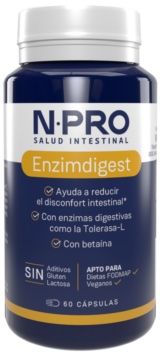 ENZIM Digest · NPro Mibiota · 60 cápsulas