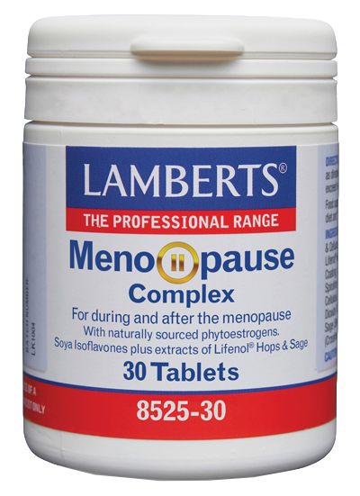 Menopause Complex · Lamberts · 30 tabletas