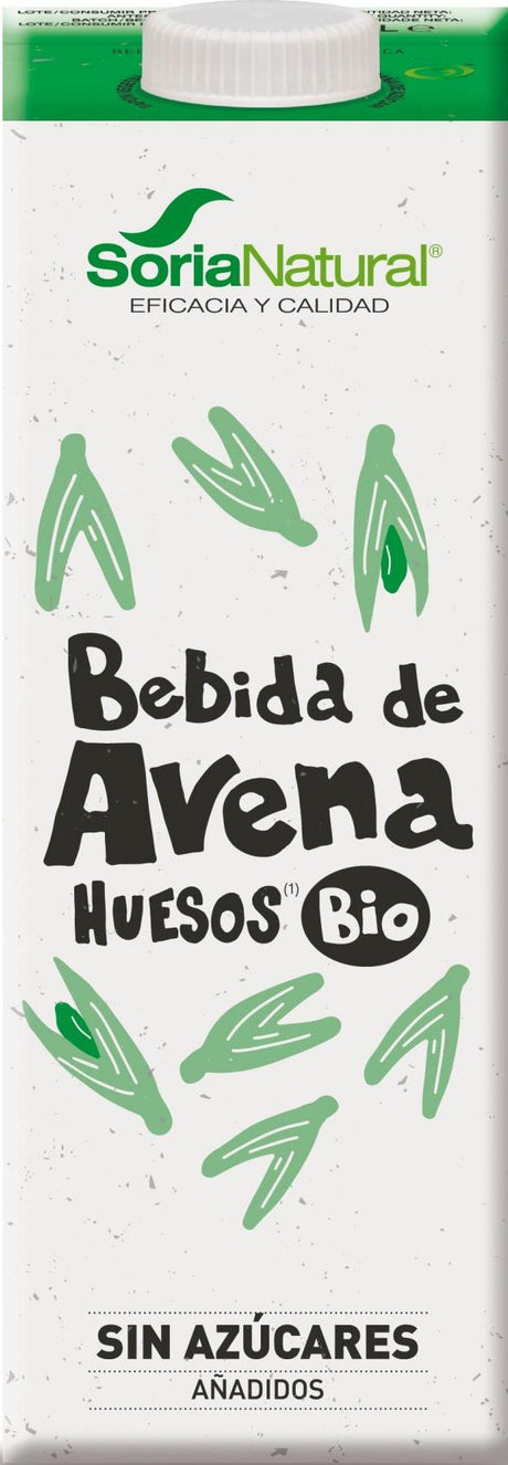 Bebida de Avena Huesos Bio · Soria Natural · 1 litro