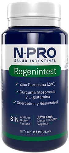 REGEN Intest · NPRO Mibiota · 60 cápsulas