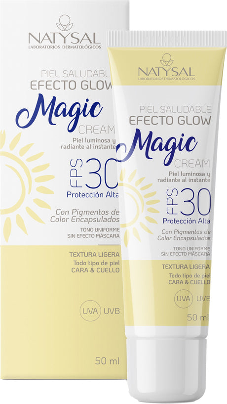 Magic Cream Efecto Glow FPS30 · Natysal · 50 ml