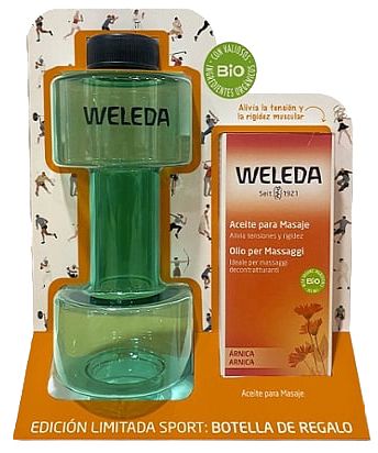 Pack Aceite de Árnica para Masaje 100 ml + Botella de Regalo · Weleda