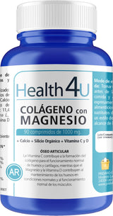 Colágeno con Magnesio · Health4U · 90 comprimidos