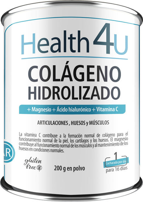 Colágeno Hidrolizado · Health4U · 200 gramos